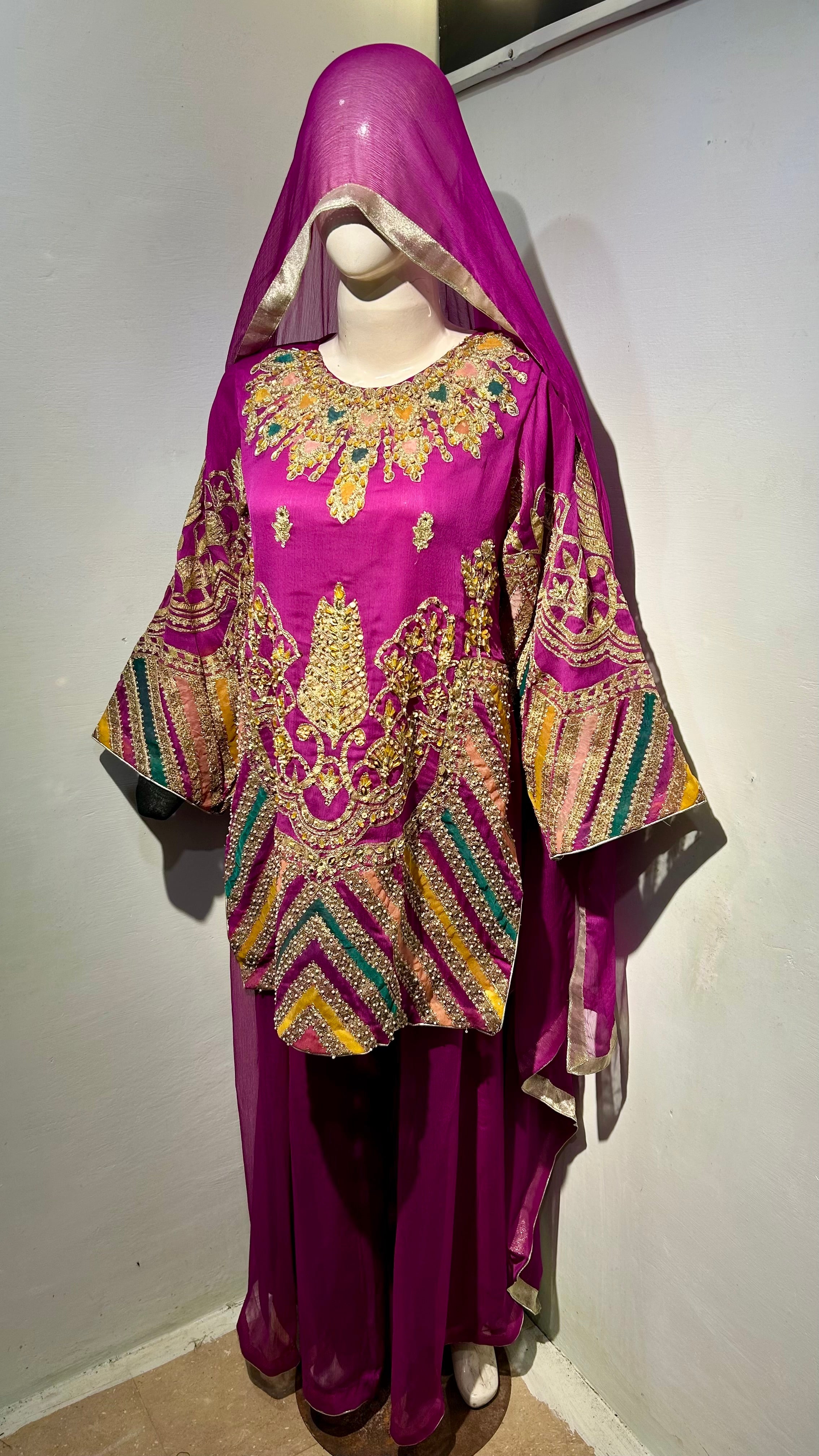 Rangreza’ magenta 3pc