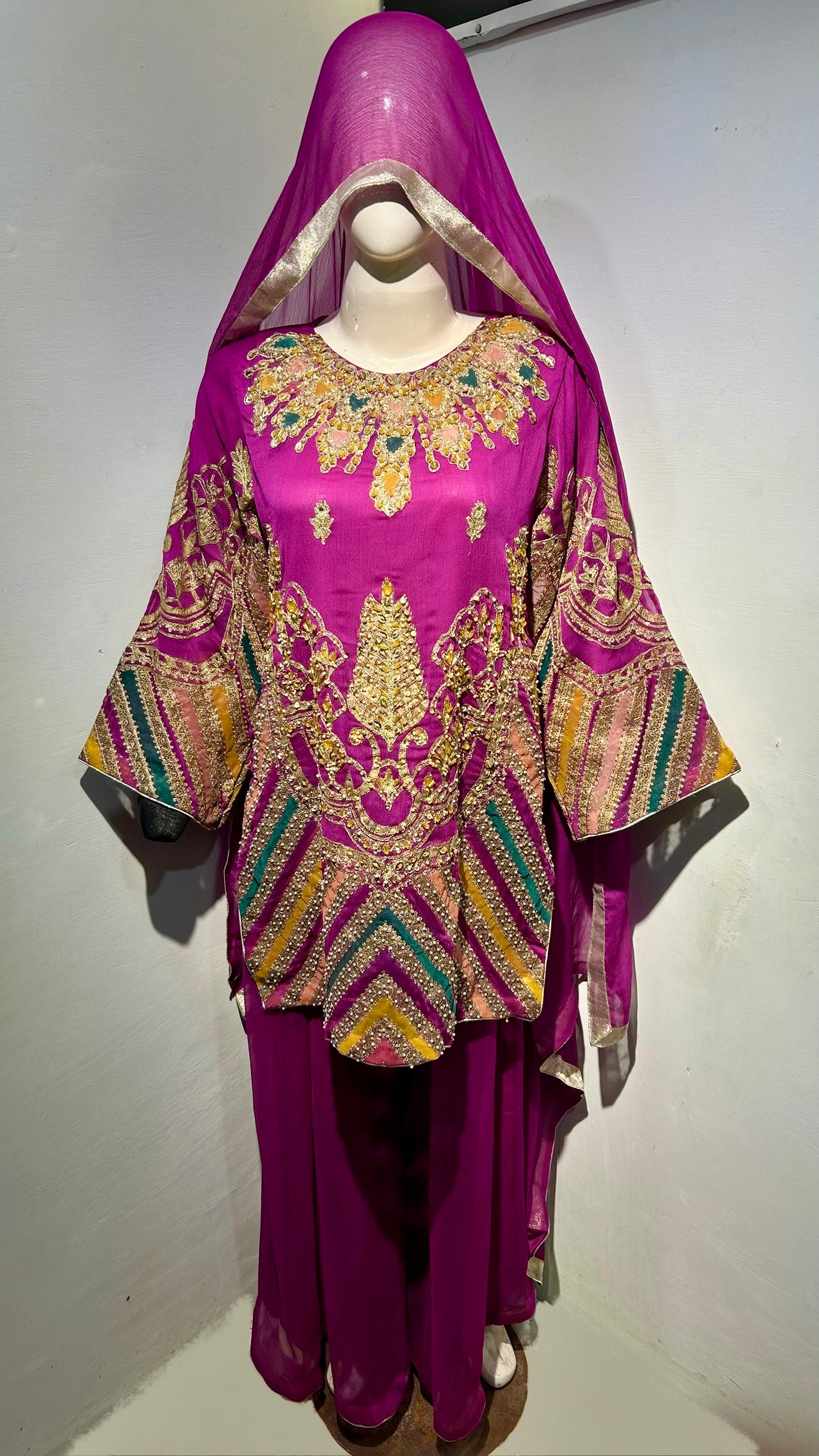 Rangreza’ magenta 3pc