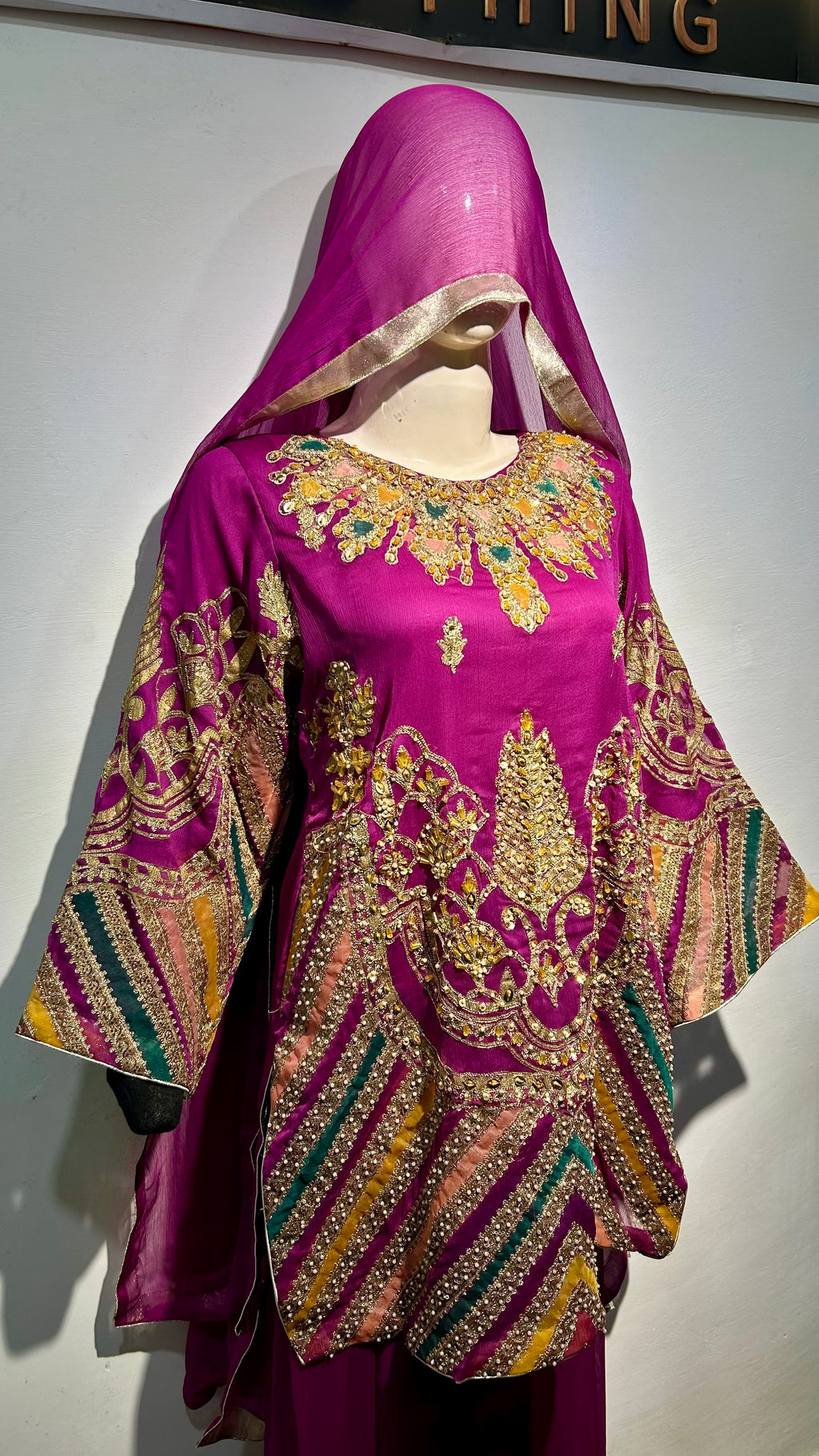 Rangreza’ magenta 3pc