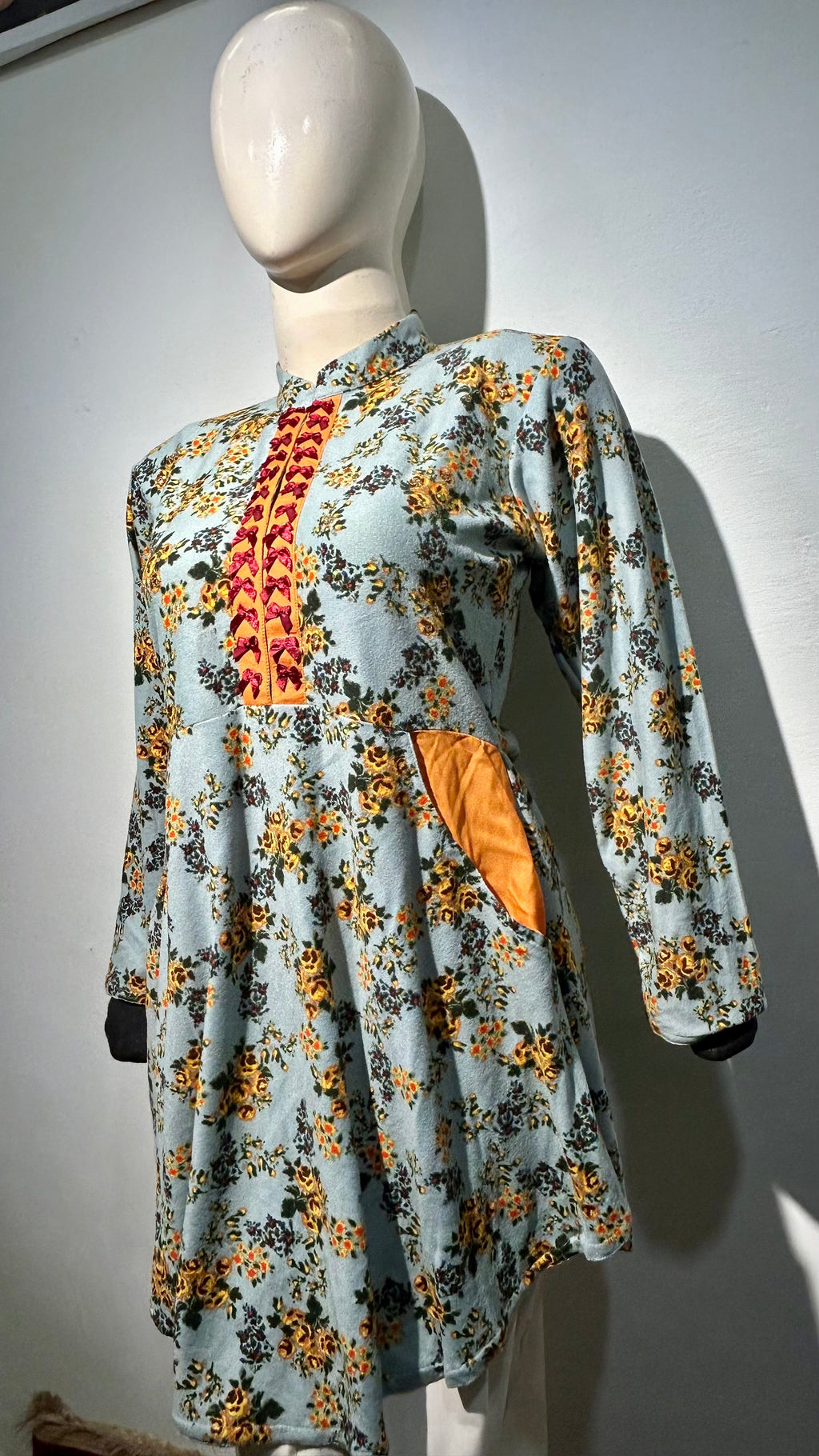 Wool floral’ palegreen